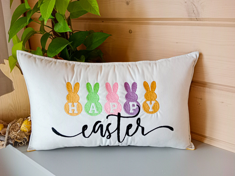 Poduszka dekoracyjna 'Happy Easter'