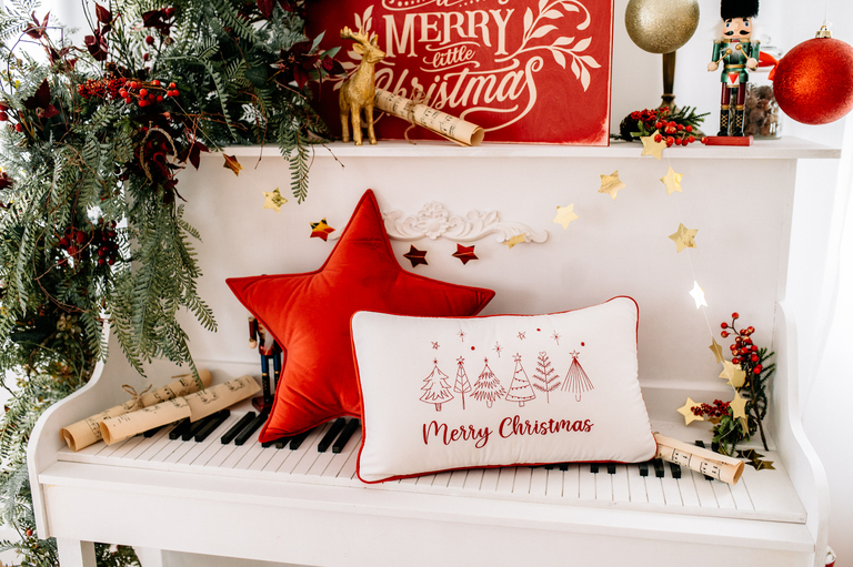 Poduszka Merry  Christmas, poduszka dekoracyjna (1)